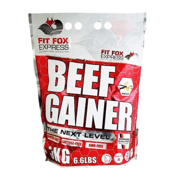 گینر بیف فیت فاکس 3 کیلویی FIT FOX EXPRESS BEEF GAINER