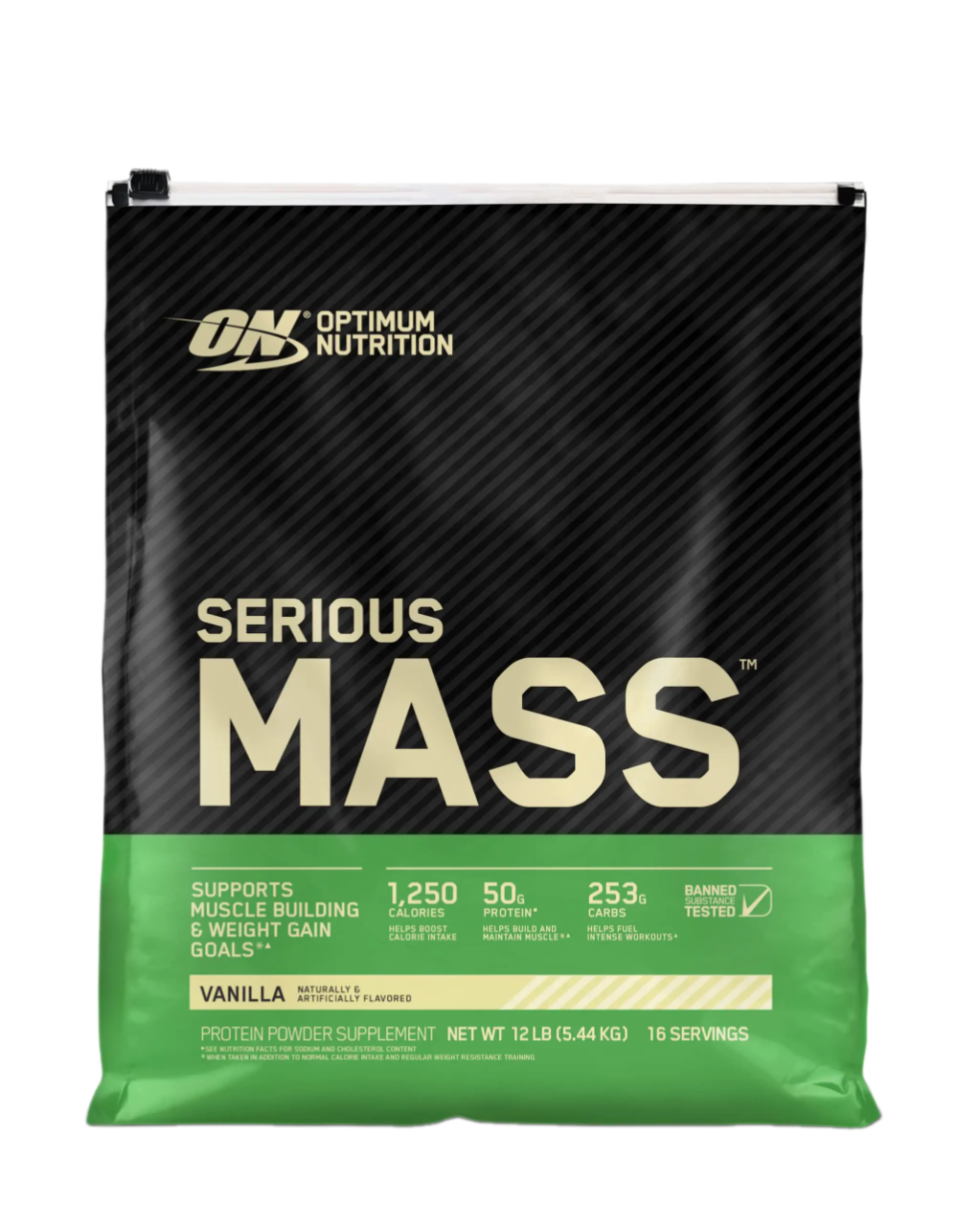 گینر سریوس مس اپتیموم نوتریشن 5.4 کیلویی SERIOUS MASS Optimum Nutrition