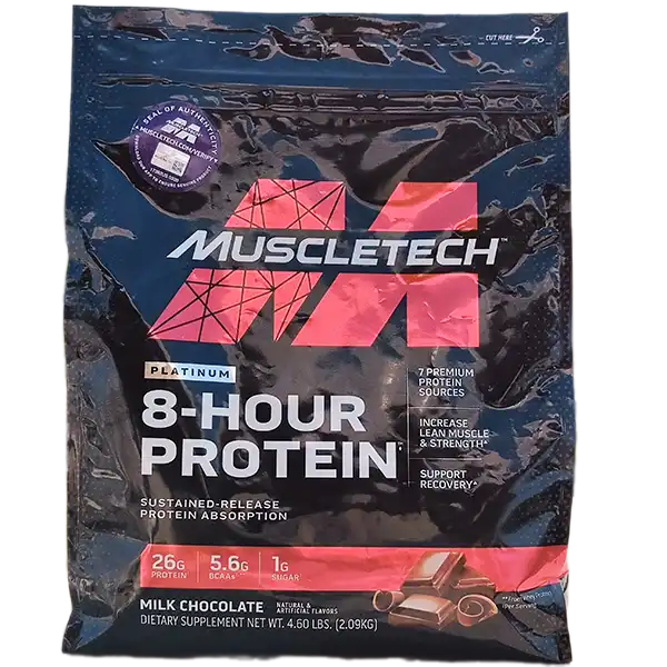 پروتئین 8 ساعته پلاتینیوم ماسل تک | Muscletech Platinum 8-Hour Protein 